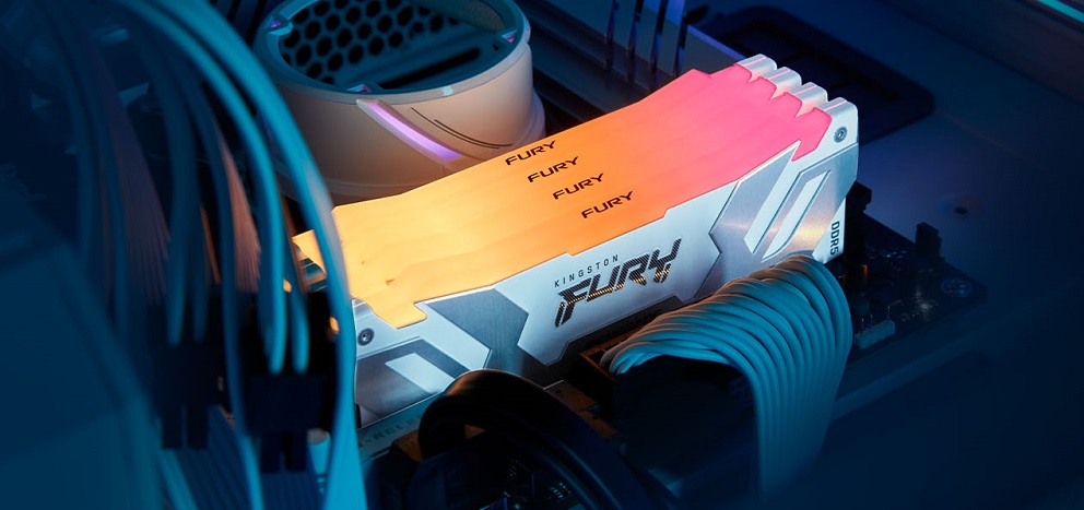 Kingston FURY Renegade 16GB DDR5 600MHz RGB Desktop RAM Kingston FURY Renegade 16GB DDR5 600MHz RGB Desktop RAM